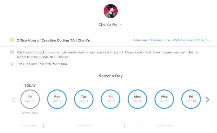 Calendly 預約系統
